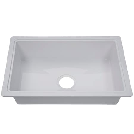 Lippert 25IN X 17IN SINGLE BOWL SINK - WHITE 809032